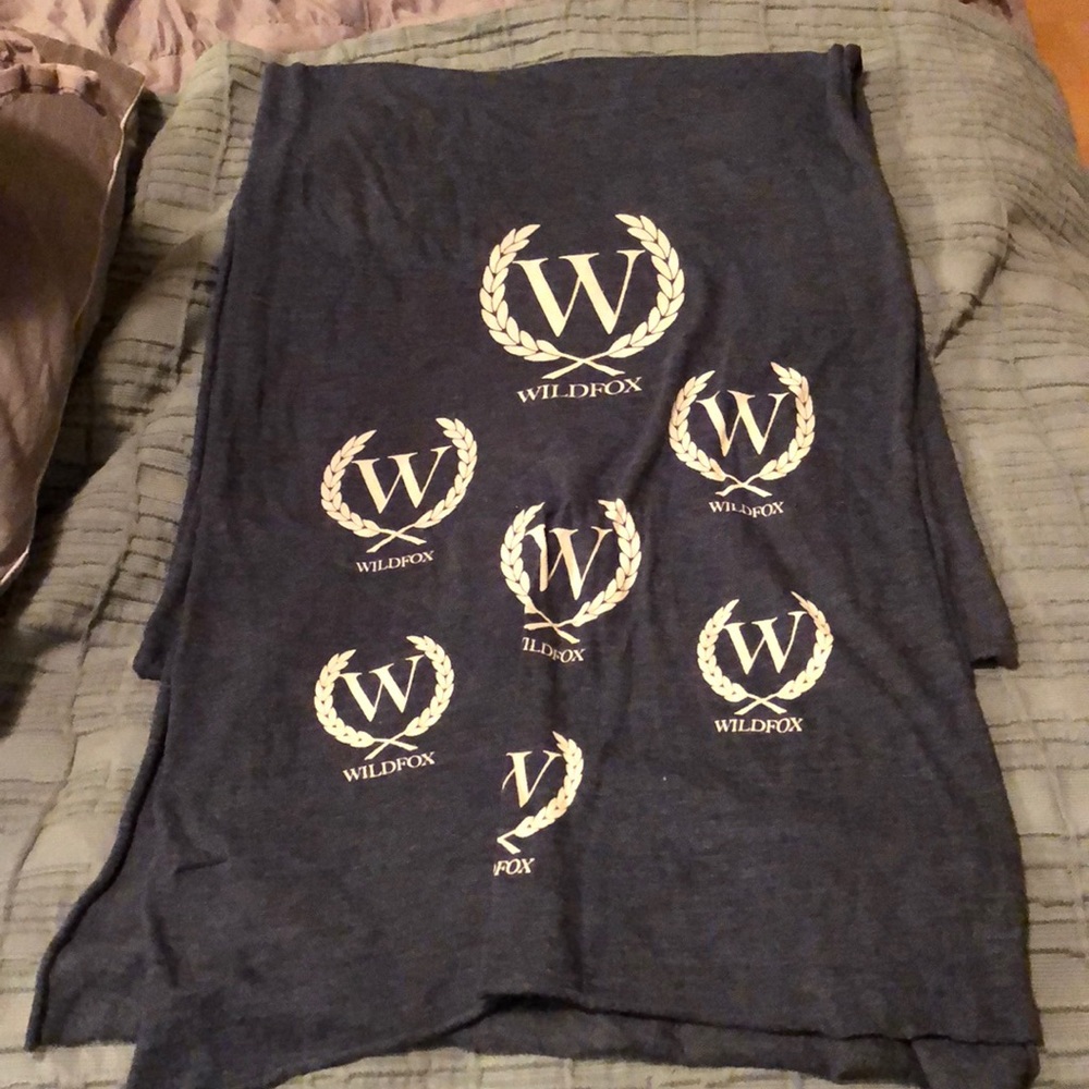 Wildfox jersey scarf